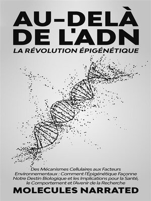 cover image of Au-delà de l'ADN--La Révolution Épigénétique